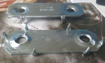 6 Prongs stamping parts untuk peralatan penambangan