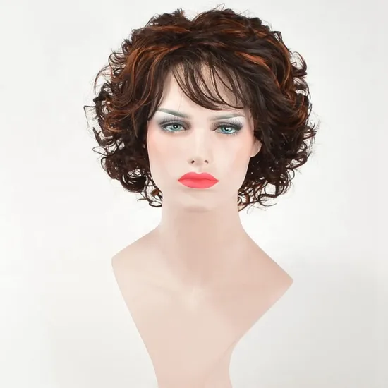 Best-selling Top Quality deep wave wig short Afro curly bob wig for black women