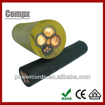 Rubber sheathed VDE cable H05RR-F european cable