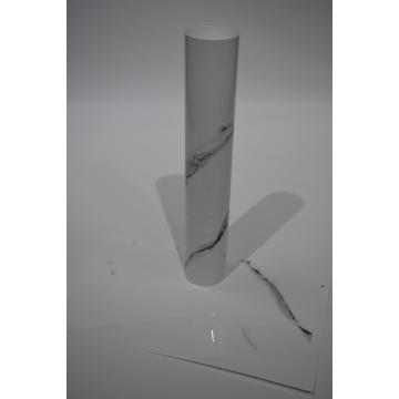 White Marbling Super Matte PETG decoratieve film