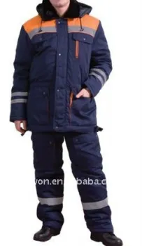 High visibility water repellent workwear
