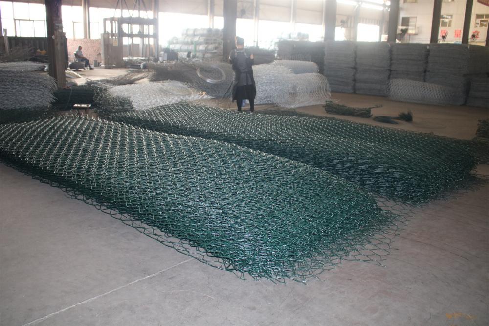 galvanized coated flood stone gabion box gabion mesh