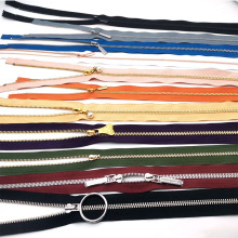 Metel Hir Metel Du Custom Zippers Metalig