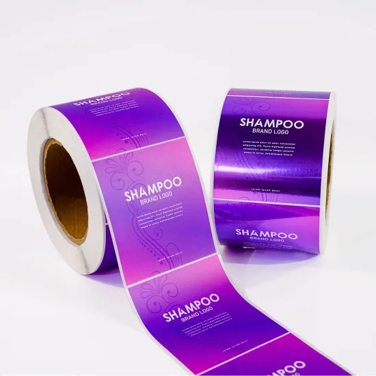 Self- adhesive printed stickers