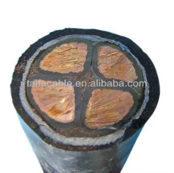 YVZ3V-R NYFGbY steel tape armored PVC insulated cable