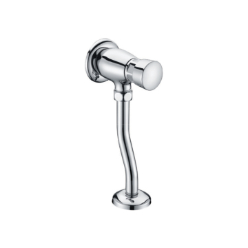 Chrome Plated Concealed Brass Delay Valve for Public Toilet Flushing