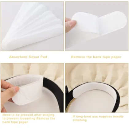 Sweat-Absorbing Summer Golf Hat Liner