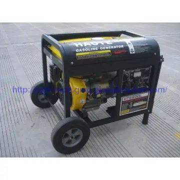 powerful Gasoline Generator  5.5KW black faceplate