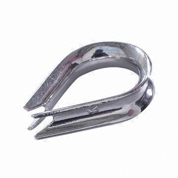 Stainless steel European type thimble, made of AISI 304 and 316