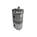 hydraulic aluminium duplex pump twin gear pump