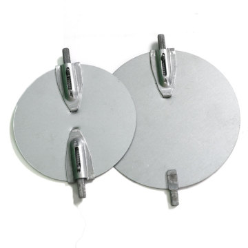 HVAC Accessories: Galvanized Steel Manual Damper Blades with Spring-Loaded Bearings