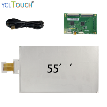 Folha de toque multi -interativa de 55 polegadas de alta qualidade