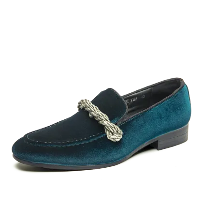 British Retro Men's Fashion Leather Shoes: Comfortable and Stylish Suede Party Shoes