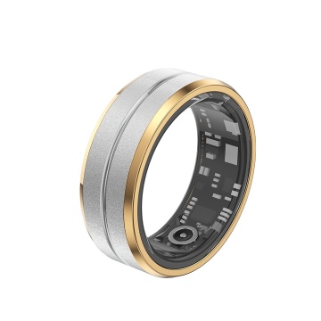 Waterproof Smart Ring Health Tracker with Heart Rate and Blood Oxygen Monitoring for Men and Women