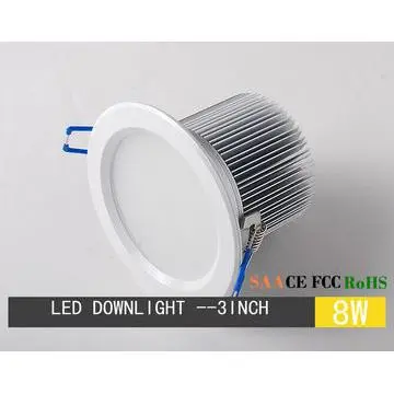 Hot! 3inch LED downlight  8W