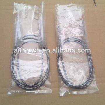 6 Foot Length CPAP aquarium filter pump brush with metal ring