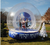 PVC Giant Inflatable Photo Human Snow Globe For Sale