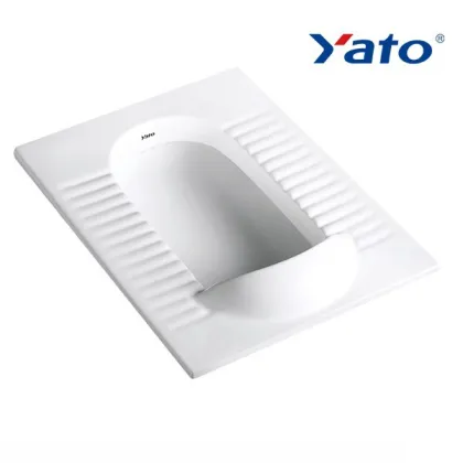 Porcelain pan toilet without tank squat toilet pan YD-005 YATO