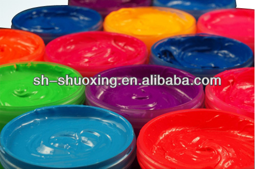 Plastisol ink textile