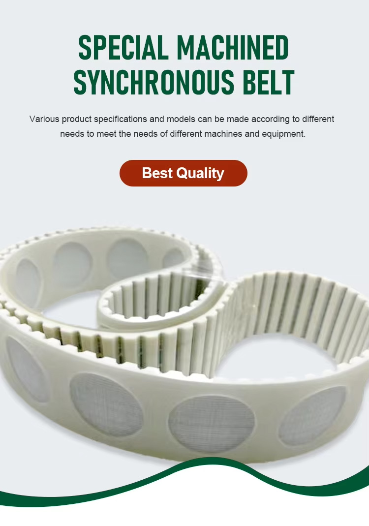 Industrial PU Synchronous Food Convey Belt