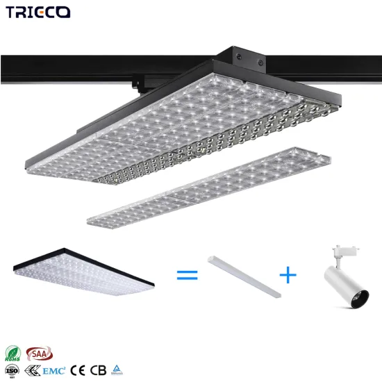 160Lm/W 350 Degree Rotation LED Track Lighting System for Supermarkets