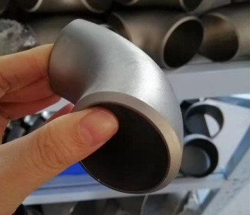 90 Degree Titanium Elbow in Pipe Fittings