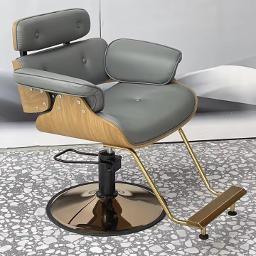 2024 كرسي صالون للشعر بالجملة يمكن وضع كرسي حلاق رأسًا على عقب.