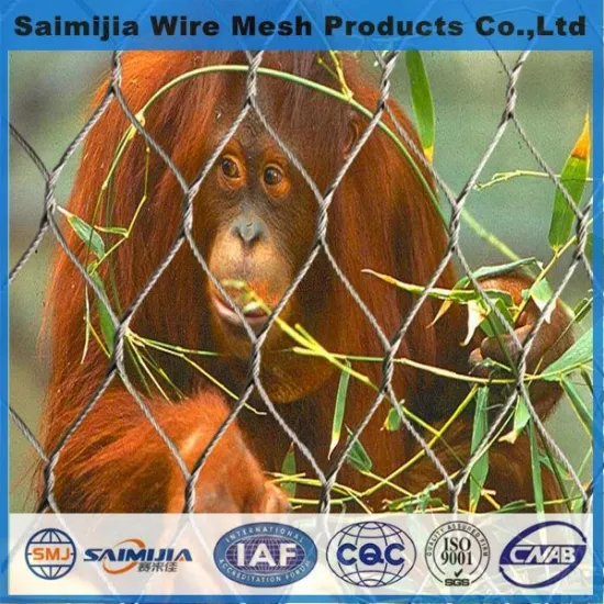 professional stainless steel sleeve rope mesh(high quality)