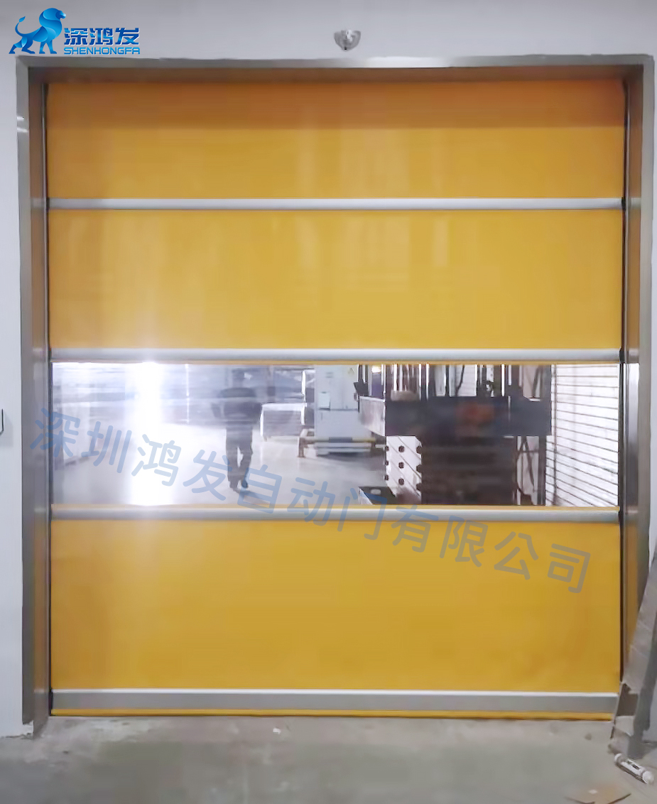 Automatic Internal PVC Fabric Fast Rolling Industry Door