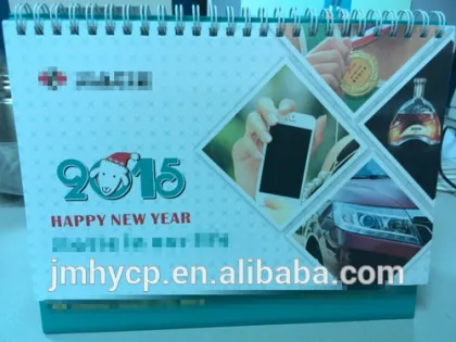 2015 Calendar with paper printing fashionable desk calendar