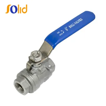 304/316 Stainless Steel 2PC Female Ball Valve 1000WOG