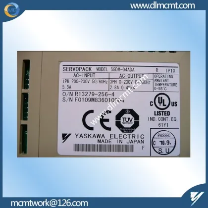 Sgmg-20a2a Yaskawa Ac Servo Motor 1.8kw 1500 Rpm