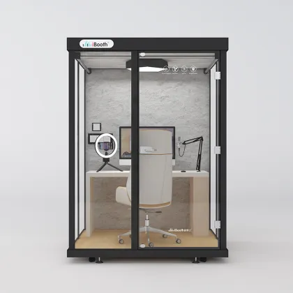 recording studio a frame house Office Recording Pods