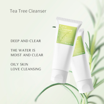 Private Label Purifying Tea Tree Face Wash for All Skin Types