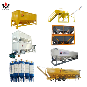 Approved CE, ISO Certified Horizontal Welded Cement Storage Steel Silos - 20 to 100 T Capacity Silo Distributor Manufacturer
