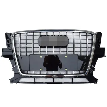 08-12 Audi Q5 Body Kit: SQ5 Upgrade ABS Chrome Front Bumper Grille