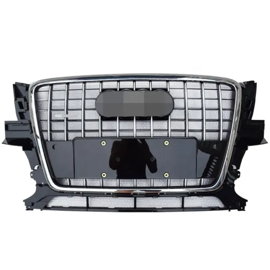08-12 Audi Q5 Body Kit: SQ5 Upgrade ABS Chrome Front Bumper Grille