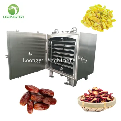 Meat pork beef square and round vacuum dryer