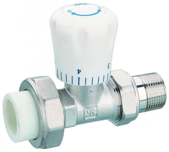 15mm Angled Thermostatic Radiator Valve