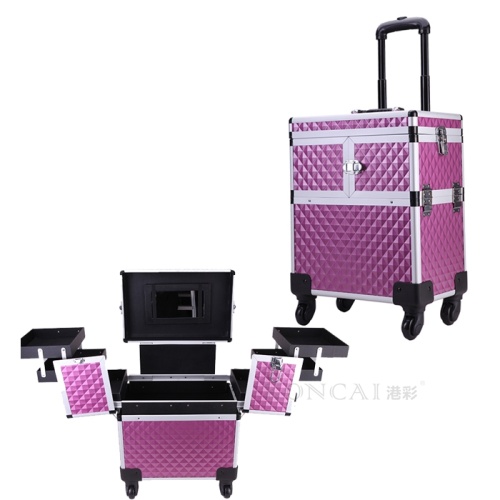 High quality trolley professional makeup case