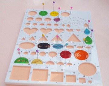 High quality paper quilling template/DIY craft tools-21x15cm
