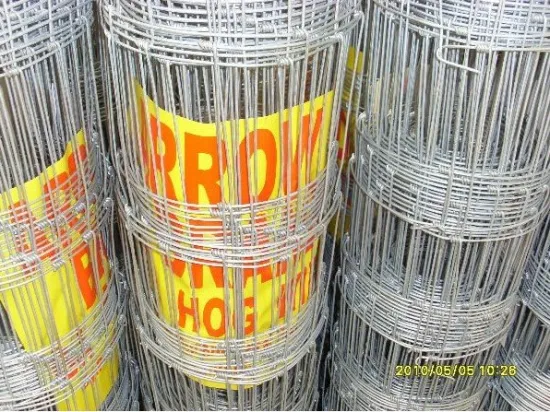 Moss Green Hot Dipped Galvanized Wire Farm Mesh Panel Fencing For Concert, Railway Fence