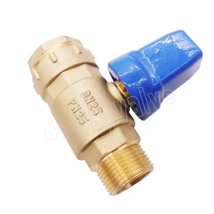 PN25 CW617N Brass Water Meter Valve by KTC