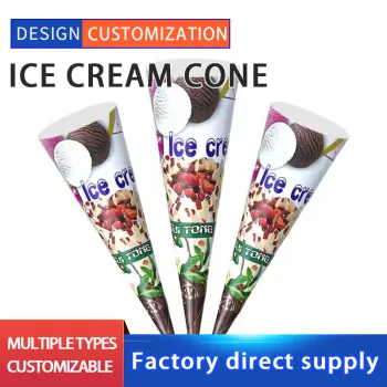 Wholesale custom ice cream paper trays