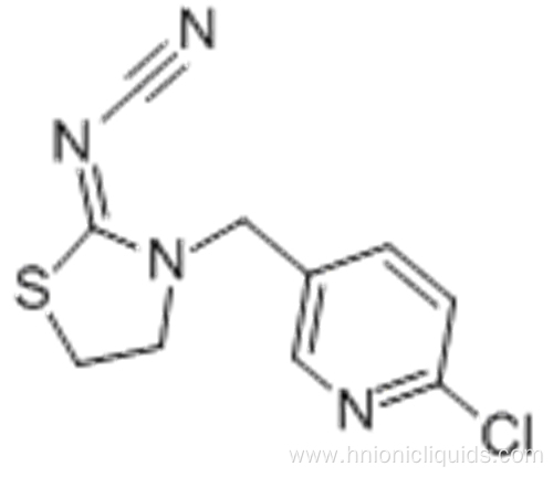 Cyanamide,N-[3-[(6-chloro-3-pyridinyl)methyl]-2-thiazolidinylidene]-, [N(Z)]- CAS 111988-49-9