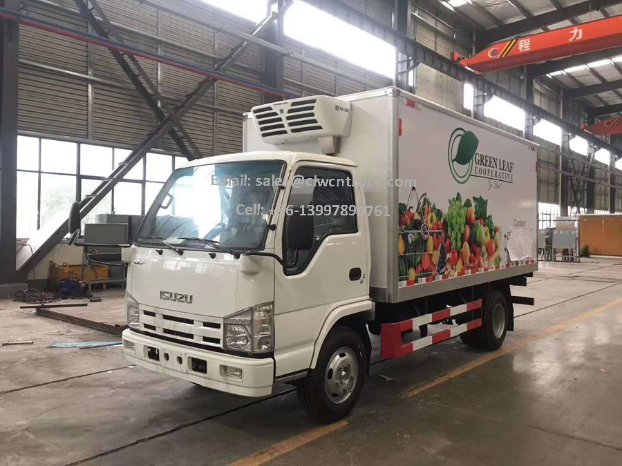 Isuzu refrigerated truck