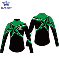 Sublimated cheap cheer warm up jackets