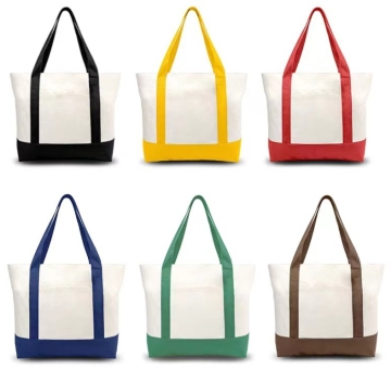 Custom Full-Body Print Cotton Tote Bag