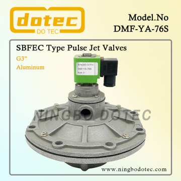 3 '' DMF-YA-76S BFEC غمرت جامع الغبار صمام نفاثة