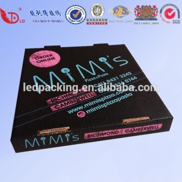 Wholesale Kraft paper portable pizza box pasta take away boxes
